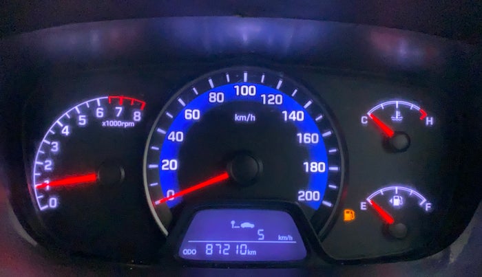 2016 Hyundai Xcent S 1.2 SPECIAL EDITION, CNG, Manual, 87,611 km, Odometer Image