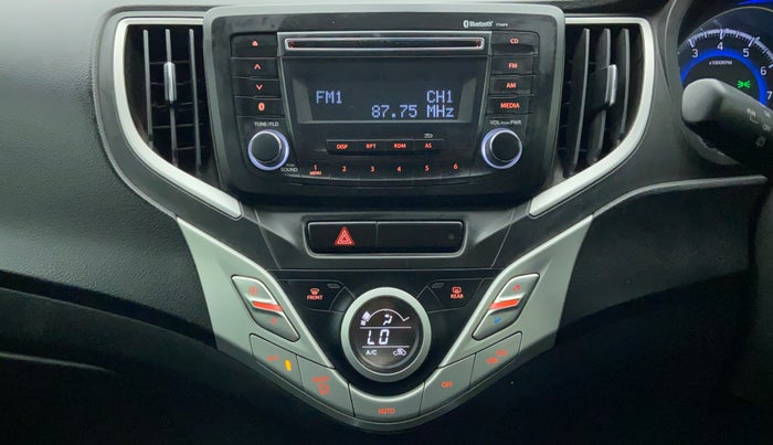 2016 Maruti Baleno ZETA 1.2 K12, Petrol, Manual, 18,951 km, Air Conditioner