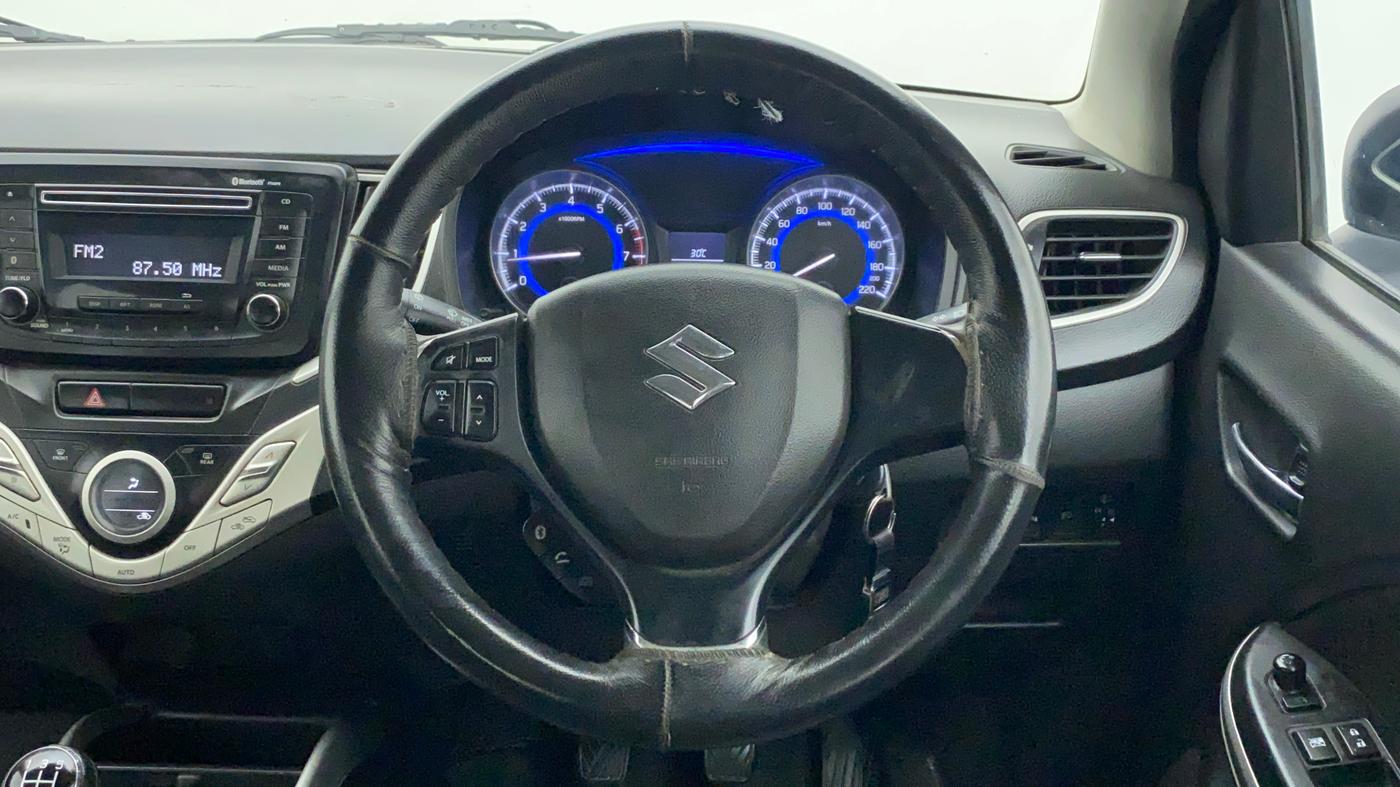 2017 Maruti Baleno DELTA PETROL 1.2, Petrol, Manual, 54,453 km, Steering Wheel Close Up