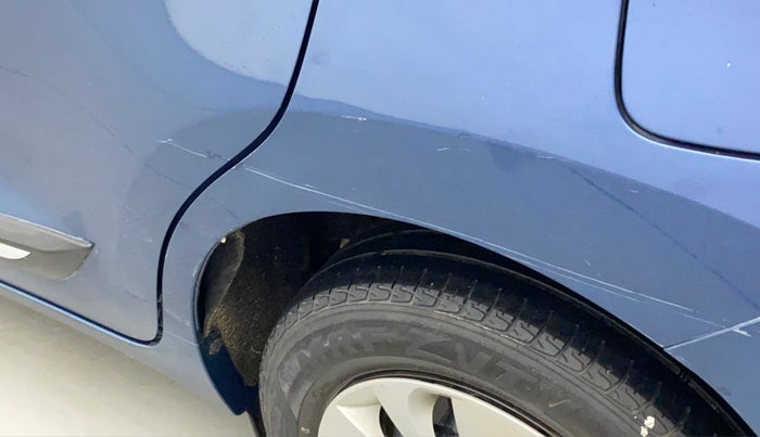 2017 Maruti Baleno DELTA PETROL 1.2, Petrol, Manual, 54,453 km, Left quarter panel - Slightly dented