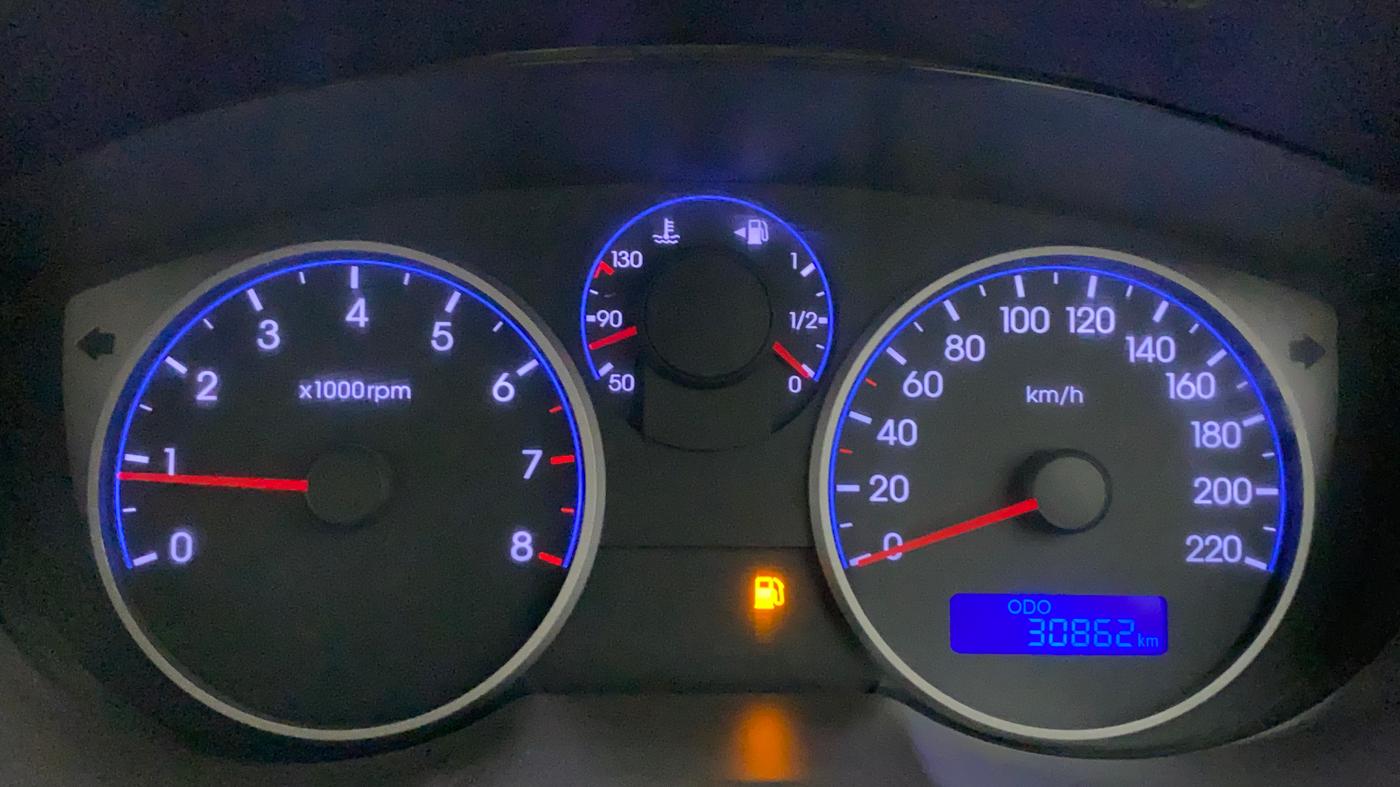 2011 Hyundai i20 MAGNA (O) 1.2, Petrol, Manual, 30,862 km, Odometer Image