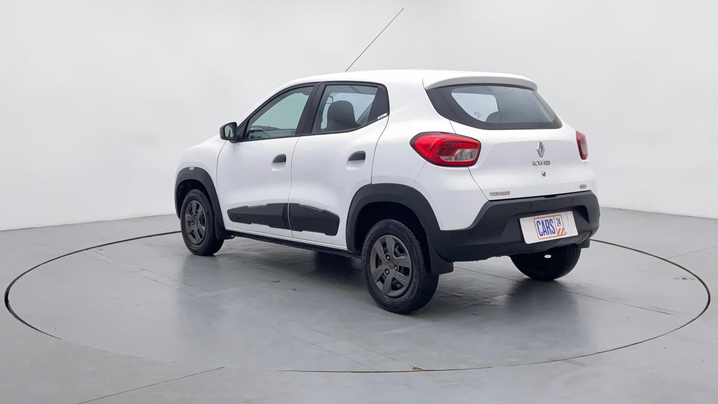 2017 Renault Kwid 1.0 RXL AT, Petrol, Automatic, 26,608 km, Left Back Diagonal (45- Degree) View