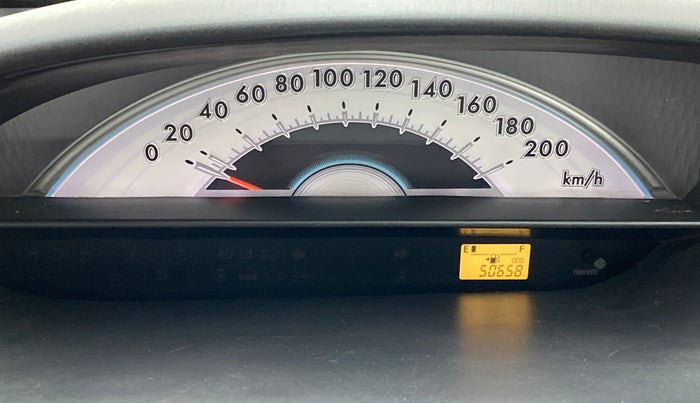 2012 Toyota Etios G SP, Petrol, Manual, 50,658 km, Odometer Image