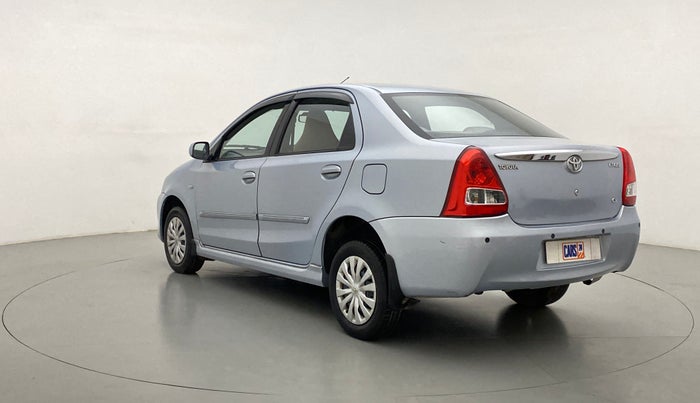 2012 Toyota Etios G SP, Petrol, Manual, 50,658 km, Left Back Diagonal