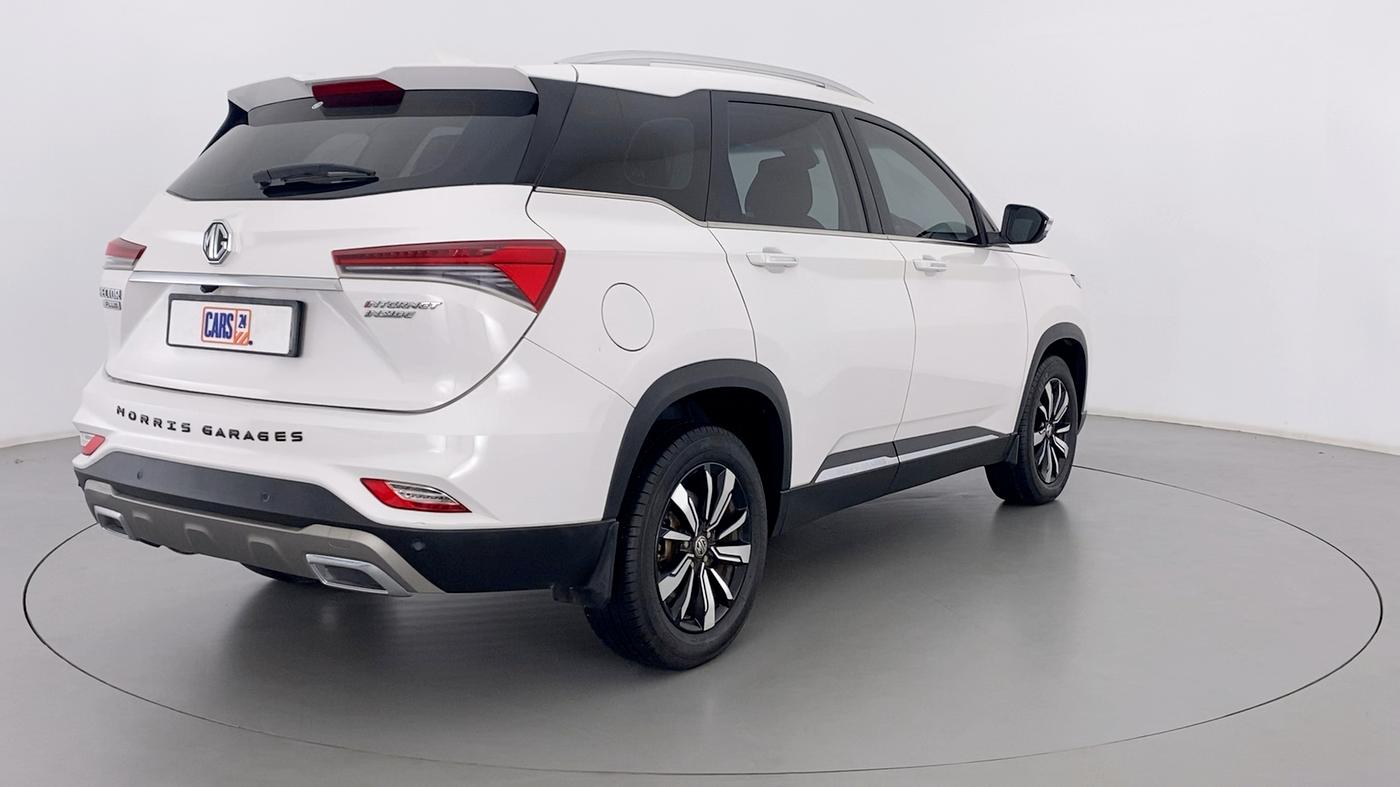 2020 MG HECTOR PLUS SHARP DCT, Petrol, Automatic, 19,595 km, Right Back Diagonal