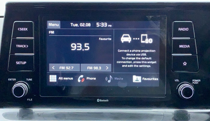 2019 KIA SELTOS HTK PLUS 1.5 PETROL, Petrol, Manual, 14,438 km, Infotainment System