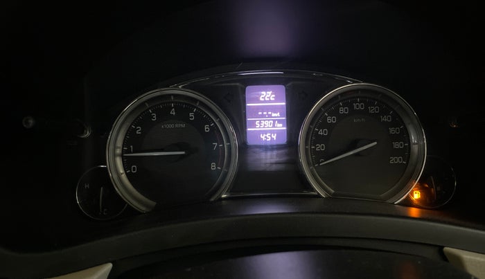 2016 Maruti Ciaz VXI+, Petrol, Manual, 53,901 km, Odometer Image