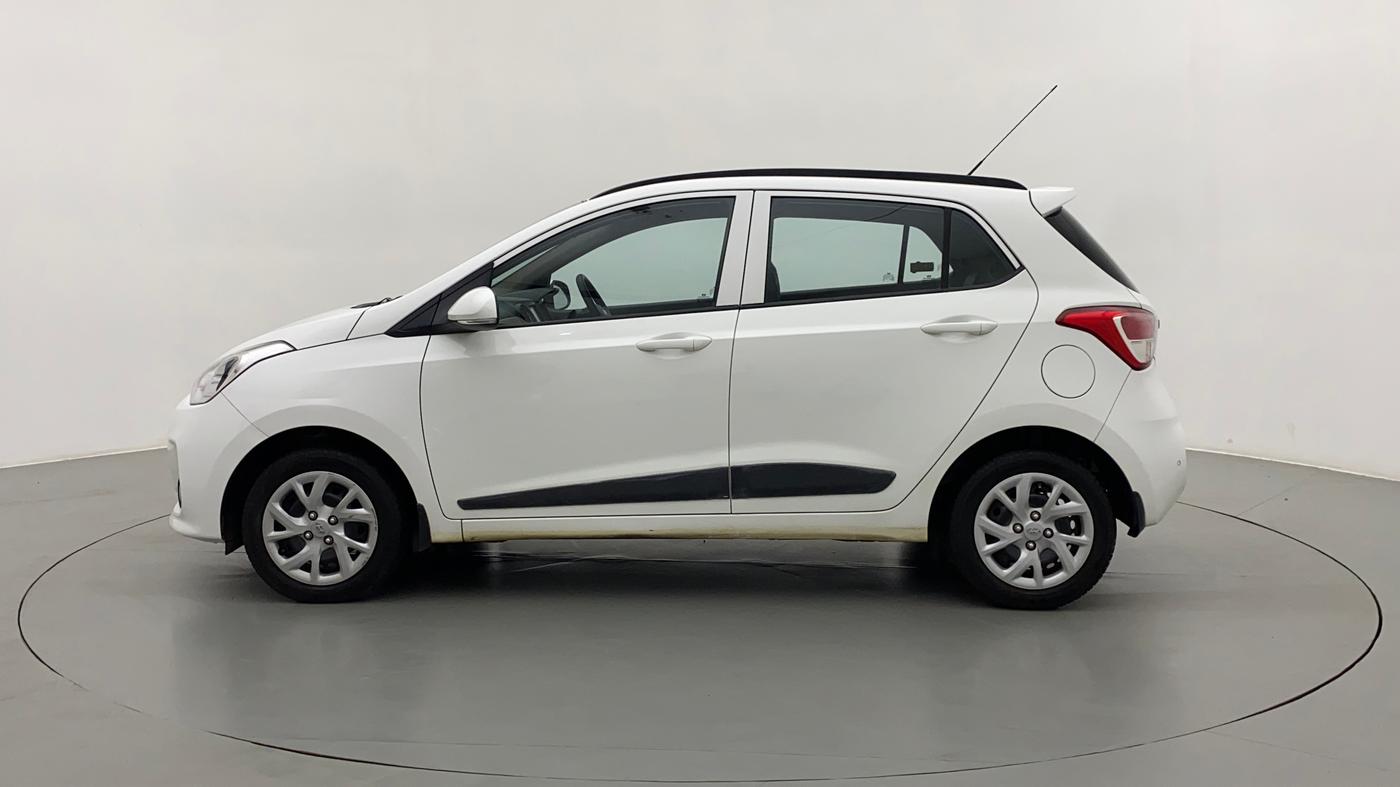2018 Hyundai Grand i10 SPORTZ 1.2 KAPPA VTVT, Petrol, Manual, 19,052 km, Left Side