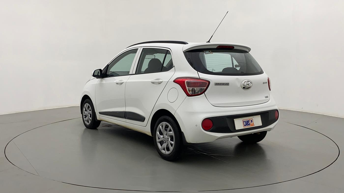 2018 Hyundai Grand i10 SPORTZ 1.2 KAPPA VTVT, Petrol, Manual, 19,052 km, Left Back Diagonal