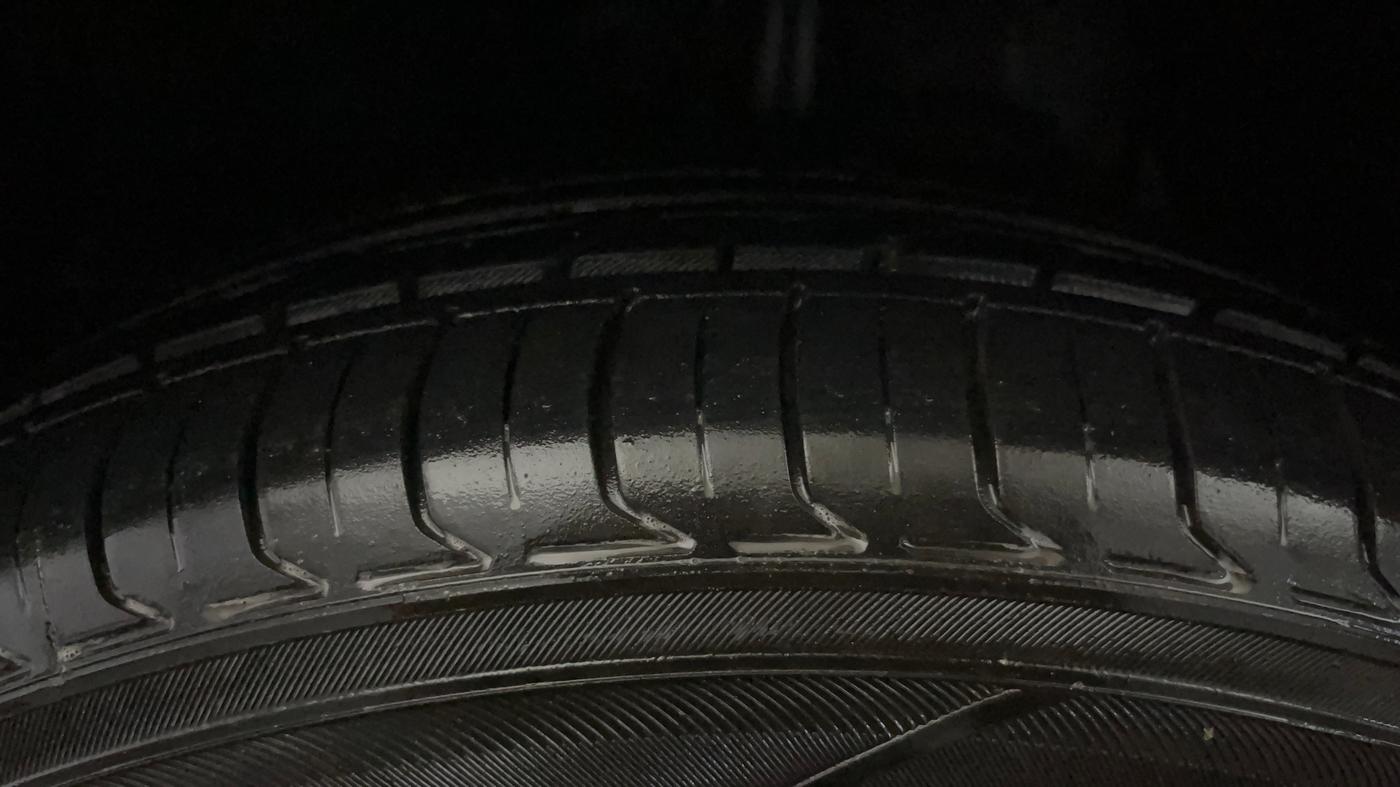 2019 Tata NEXON XZ PLUS PETROL, Petrol, Manual, 76,610 km, Left Front Tyre Tread