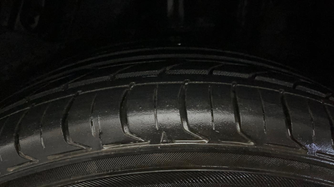 2019 Tata NEXON XZ PLUS PETROL, Petrol, Manual, 76,610 km, Left Rear Tyre Tread