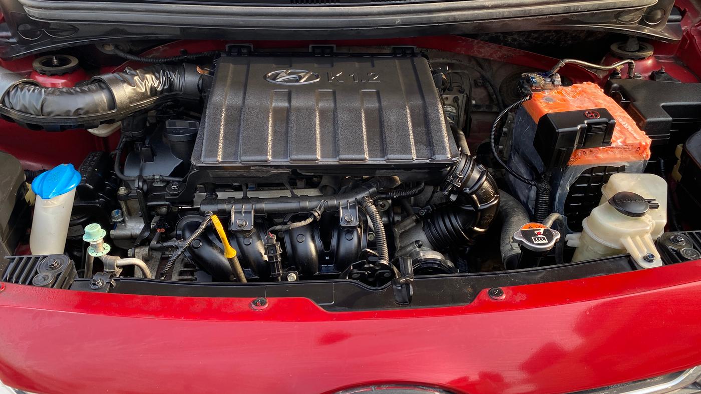 2019 Hyundai Grand i10 SPORTZ 1.2 KAPPA VTVT, Petrol, Manual, 71,563 km, Engine View
