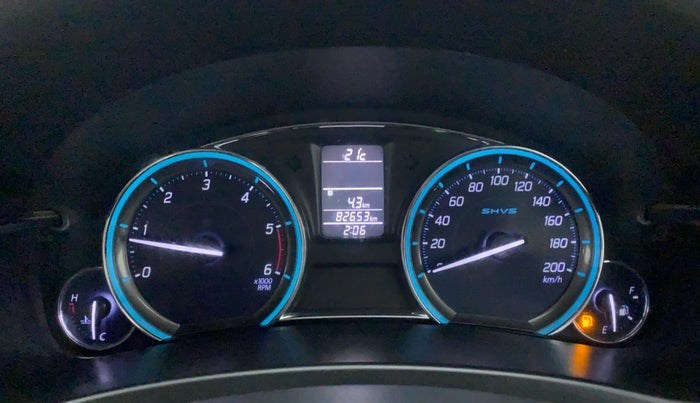 2016 Maruti Ciaz  ZDI SHVS, Diesel, Manual, 83,077 km, Odometer Image