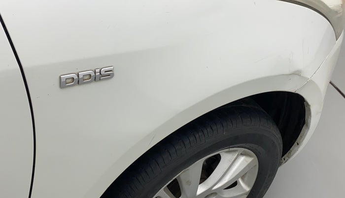 2012 Maruti Swift ZDI, Diesel, Manual, 87,281 km, Right fender - Slightly dented
