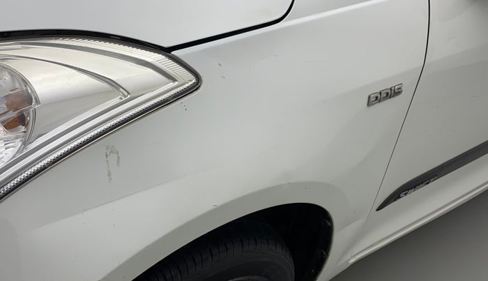 2012 Maruti Swift ZDI, Diesel, Manual, 87,281 km, Left fender - Slightly dented