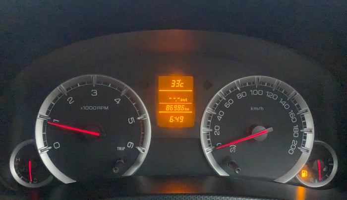 2012 Maruti Swift ZDI, Diesel, Manual, 87,281 km, Odometer Image