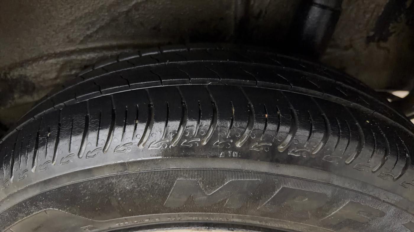 2023 Maruti New Wagon-R VXI CNG 1.0, CNG, Manual, 44,875 km, Left Rear Tyre Tread