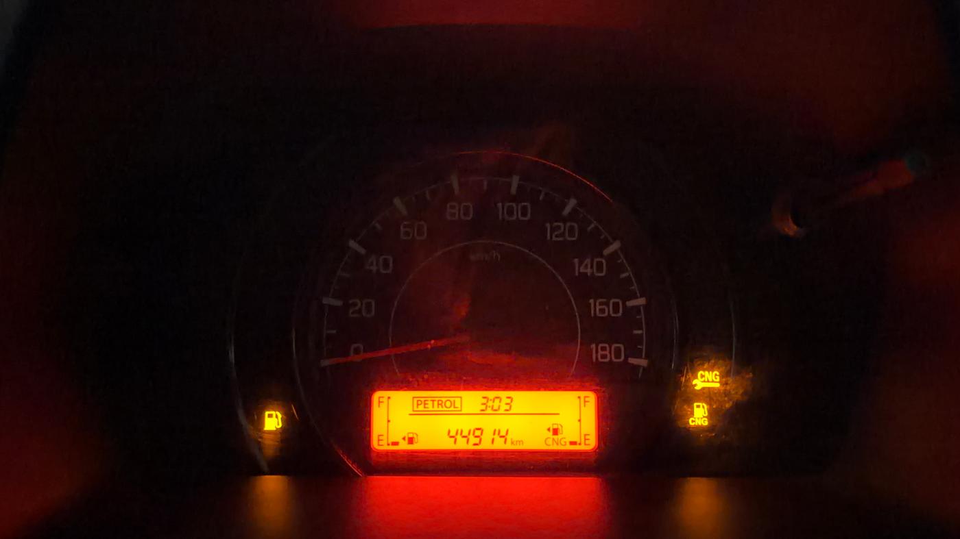 2023 Maruti New Wagon-R VXI CNG 1.0, CNG, Manual, 44,875 km, Odometer Image
