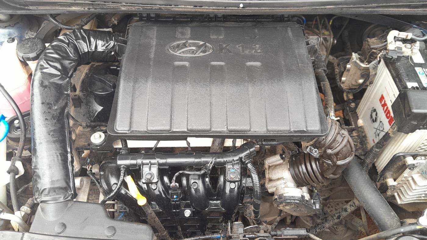 2023 Hyundai GRAND I10 NIOS SPORTZ AMT 1.2 KAPPA VTVT, Petrol, Automatic, 12,815 km, Engine View