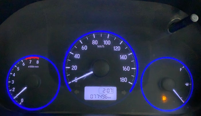 2018 Honda Amaze 1.2L I-VTEC S OPT, CNG, Manual, 78,131 km, Odometer Image