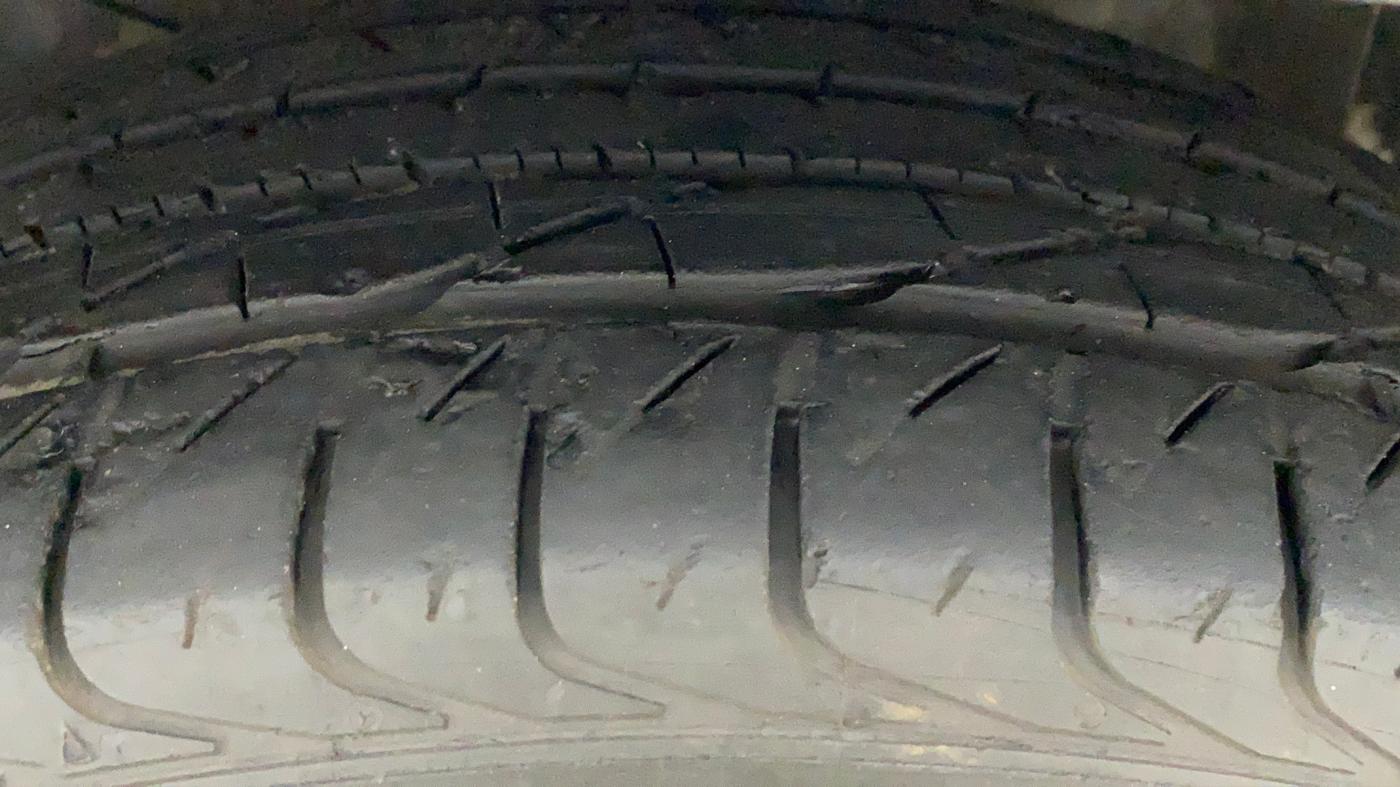 2018 Honda Amaze 1.2L I-VTEC S OPT, CNG, Manual, 78,131 km, Left Front Tyre Tread