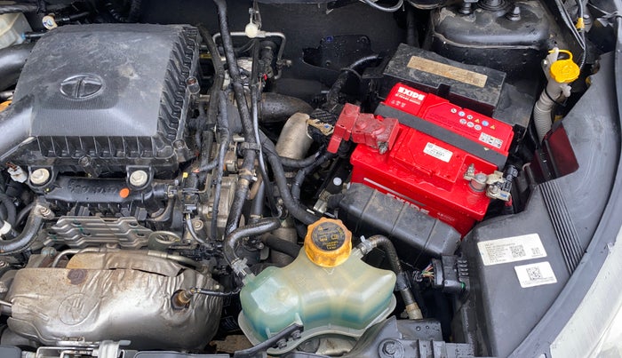 2022 Tata NEXON XZ PLUS (O) PETROL DARK EDITION, Petrol, Manual, 12,954 km, Engine View - Left