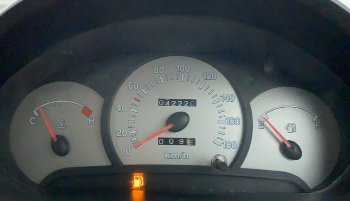 2013 Hyundai Santro Xing GL PLUS, Petrol, Manual, 42,220 km, Odometer Image