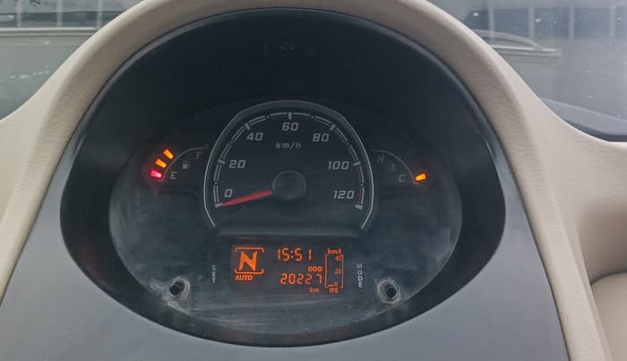 2016 Tata Nano TWIST XTA, Petrol, Automatic, 20,227 km, Odometer Image