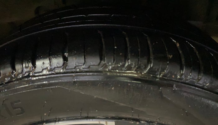 2020 Tata TIGOR XZ PLUS PETROL, Petrol, Manual, 43,981 km, Left Rear Tyre Tread