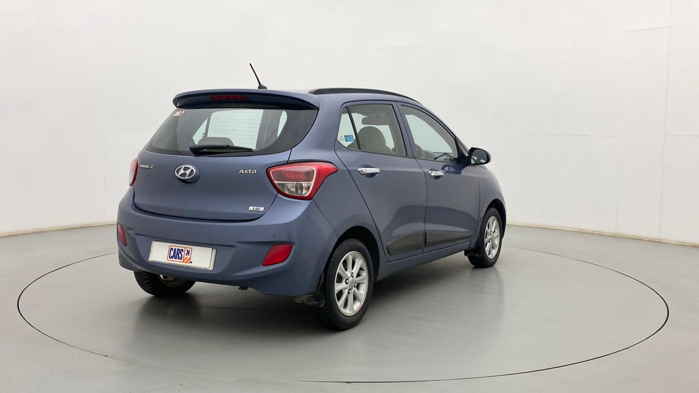 2013 Hyundai Grand i10 ASTA 1.2 KAPPA VTVT, Petrol, Manual, 85,603 km, Right Back Diagonal