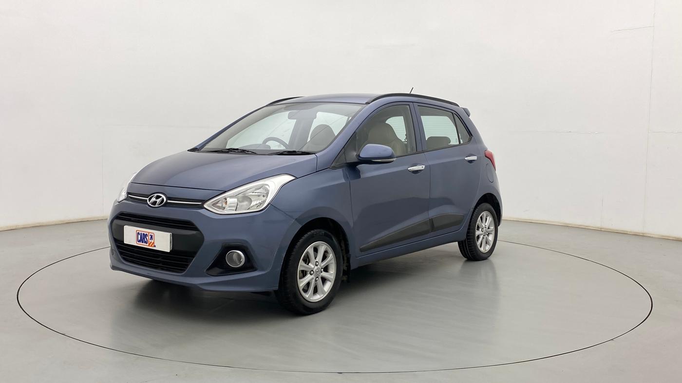 2013 Hyundai Grand i10 ASTA 1.2 KAPPA VTVT, Petrol, Manual, 85,603 km, Left Front Diagonal