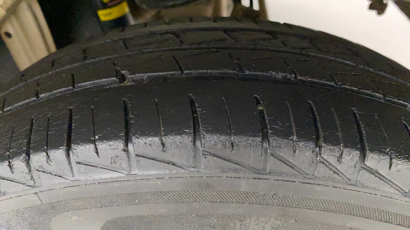 2019 Maruti Alto LXI, Petrol, Manual, 58,976 km, Left Rear Tyre Tread