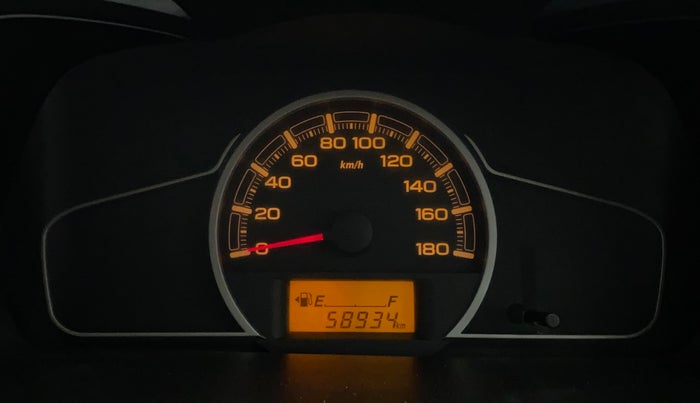 2019 Maruti Alto LXI, Petrol, Manual, 58,976 km, Odometer Image