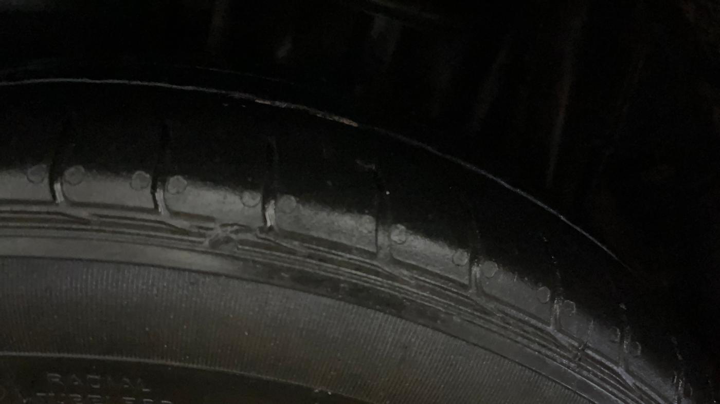 2020 Tata Tiago XZA PLUS PETROL, Petrol, Automatic, 49,228 km, Left Rear Tyre Tread
