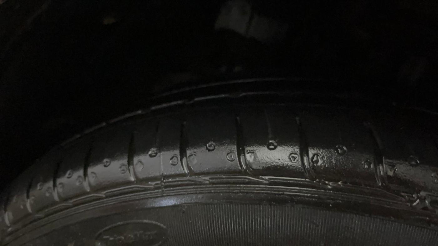 2020 Tata Tiago XZA PLUS PETROL, Petrol, Automatic, 49,228 km, Left Front Tyre Tread
