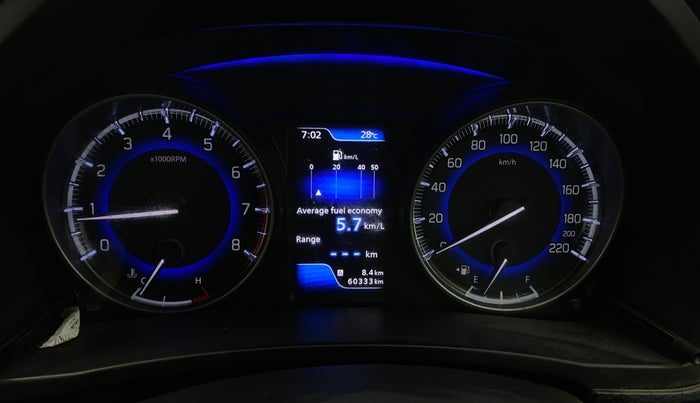 2018 Maruti Baleno ZETA PETROL 1.2, Petrol, Manual, 60,330 km, Odometer Image