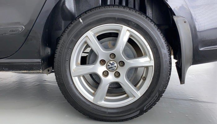 2013 Volkswagen Vento HIGHLINE PETROL, Petrol, Manual, 67,291 km, Left Rear Wheel