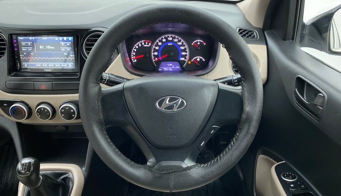2017 Hyundai Grand i10 MAGNA 1.2 KAPPA VTVT, Petrol, Manual, 79,093 km, Steering Wheel Close Up