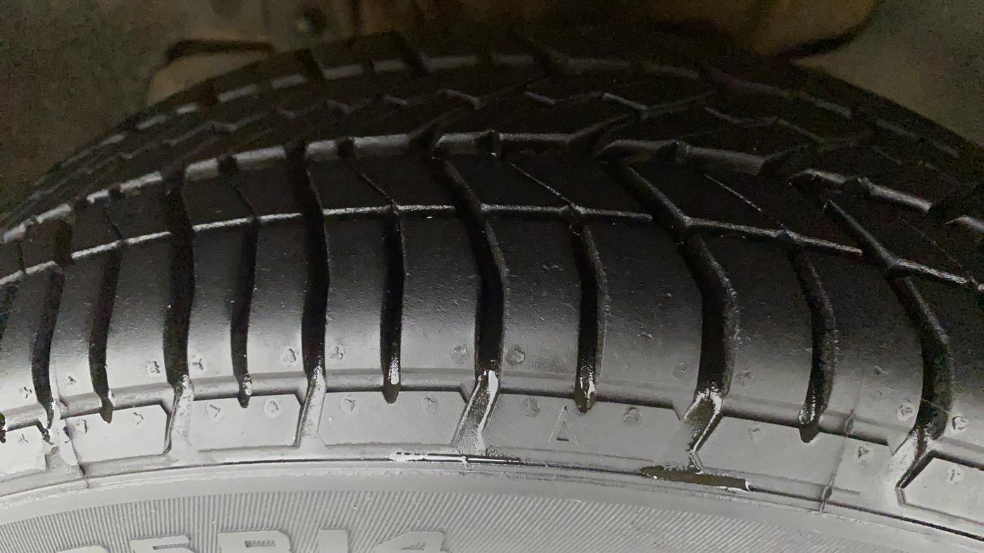 2017 Tata Tiago XZA PETROL, Petrol, Automatic, 46,864 km, Left Front Tyre Tread