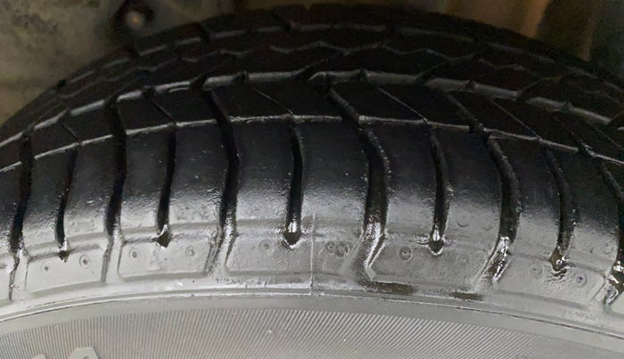 2017 Tata Tiago XZA PETROL, Petrol, Automatic, 46,864 km, Left Rear Tyre Tread