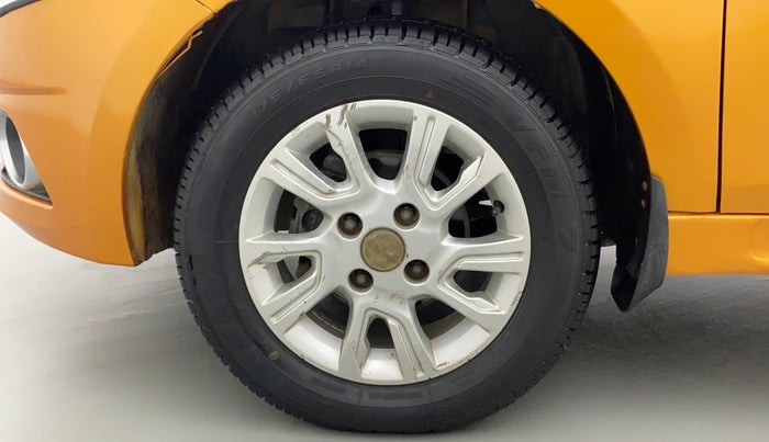 2017 Tata Tiago XZA PETROL, Petrol, Automatic, 46,864 km, Left Front Wheel