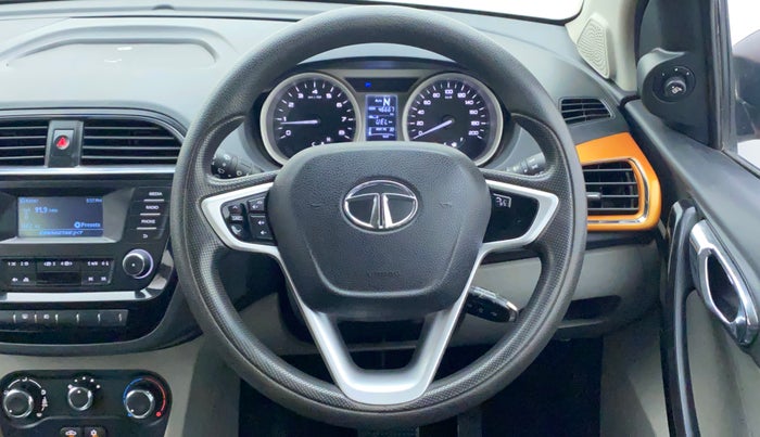 2017 Tata Tiago XZA PETROL, Petrol, Automatic, 46,864 km, Steering Wheel Close Up