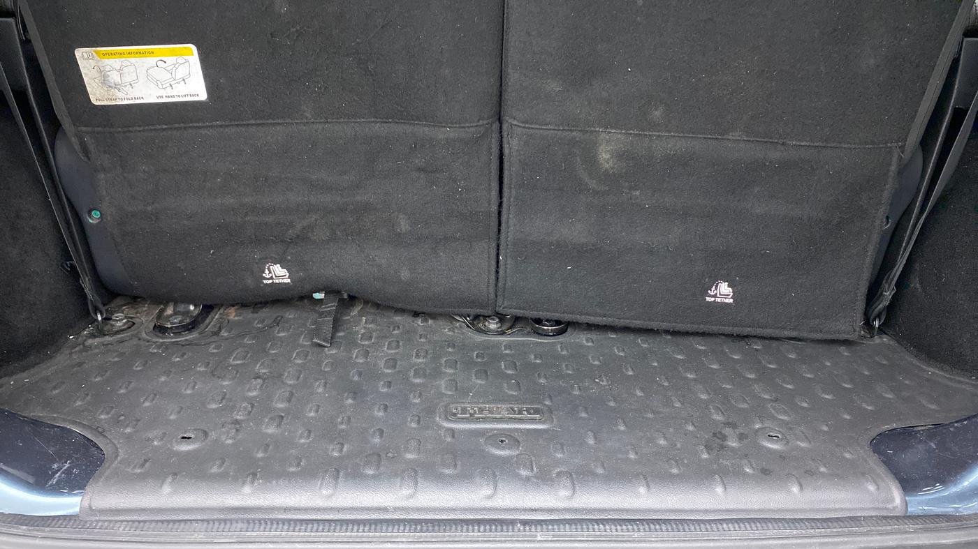 2021 Mahindra Thar LX PETROL HT 4WD AT, Petrol, Automatic, 17,340 km, Boot Inside