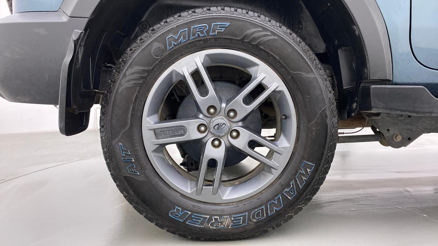 2021 Mahindra Thar LX PETROL HT 4WD AT, Petrol, Automatic, 17,340 km, Right Rear Wheel