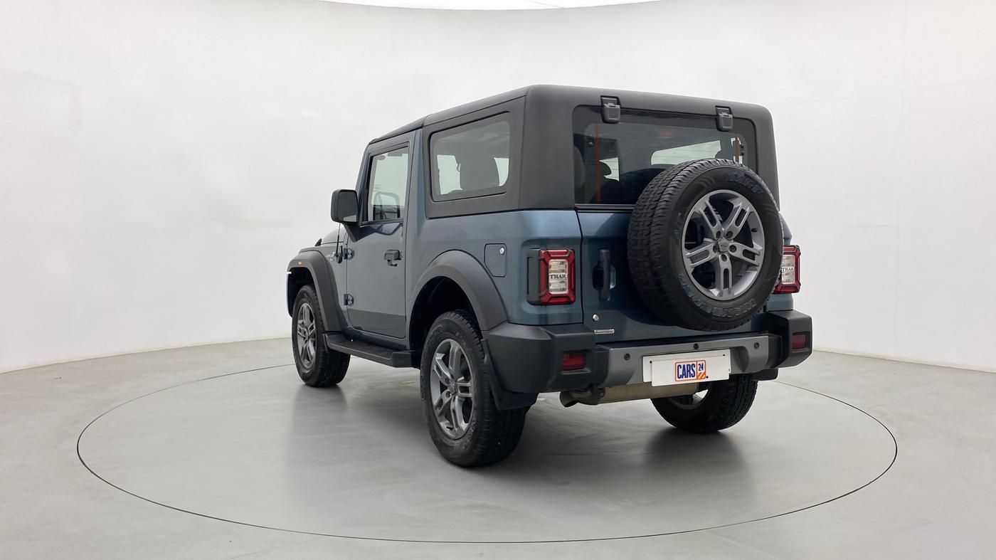 2021 Mahindra Thar LX PETROL HT 4WD AT, Petrol, Automatic, 17,340 km, Left Back Diagonal