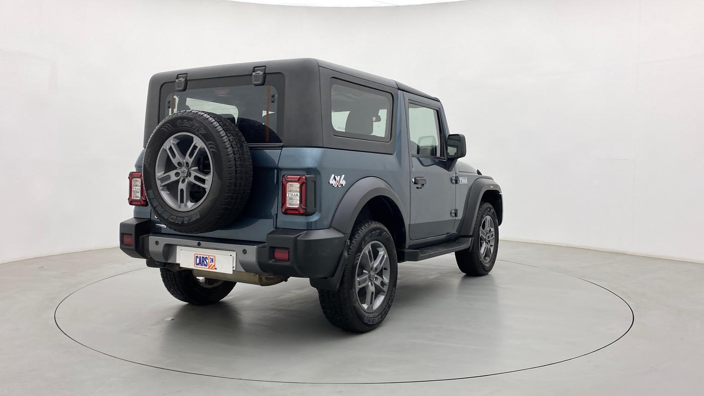 2021 Mahindra Thar LX PETROL HT 4WD AT, Petrol, Automatic, 17,340 km, Right Back Diagonal