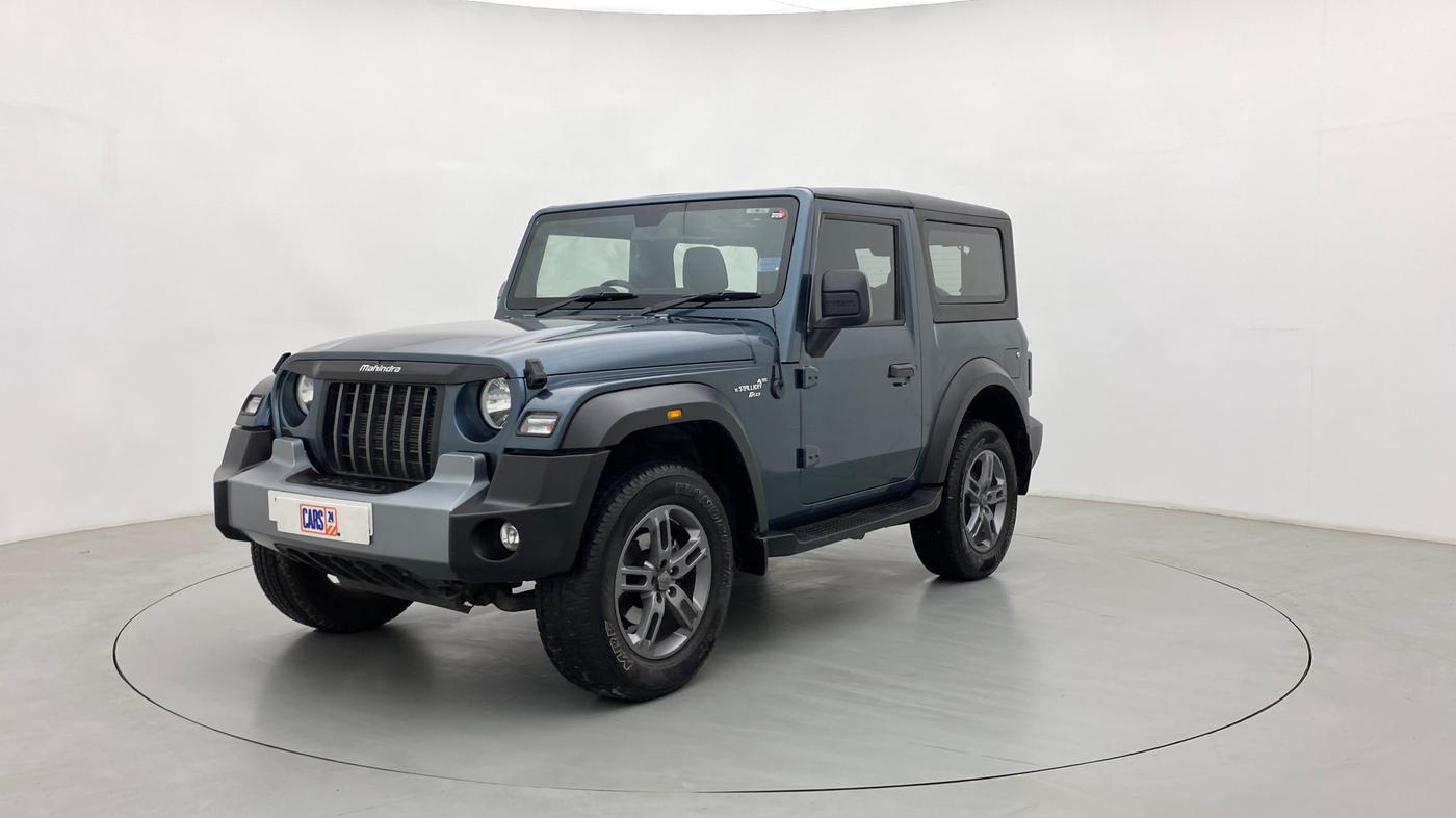 2021 Mahindra Thar LX PETROL HT 4WD AT, Petrol, Automatic, 17,340 km, Left Front Diagonal