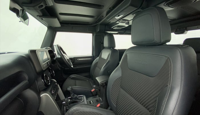 2021 Mahindra Thar LX PETROL HT 4WD AT, Petrol, Automatic, 17,340 km, Right Side Front Door Cabin