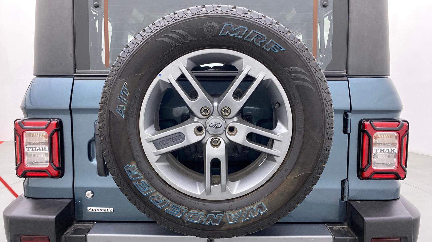 2021 Mahindra Thar LX PETROL HT 4WD AT, Petrol, Automatic, 17,340 km, Spare Tyre