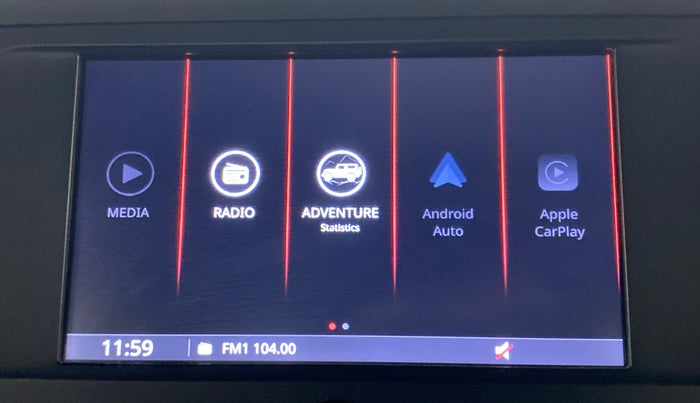 2021 Mahindra Thar LX PETROL HT 4WD AT, Petrol, Automatic, 17,340 km, Touchscreen Infotainment System